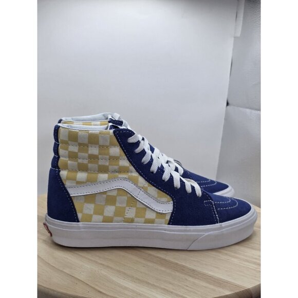 VANS Sk8-Hi BMX Checkerboard womens size 8 Skate Shoe - Picture 3 of 9